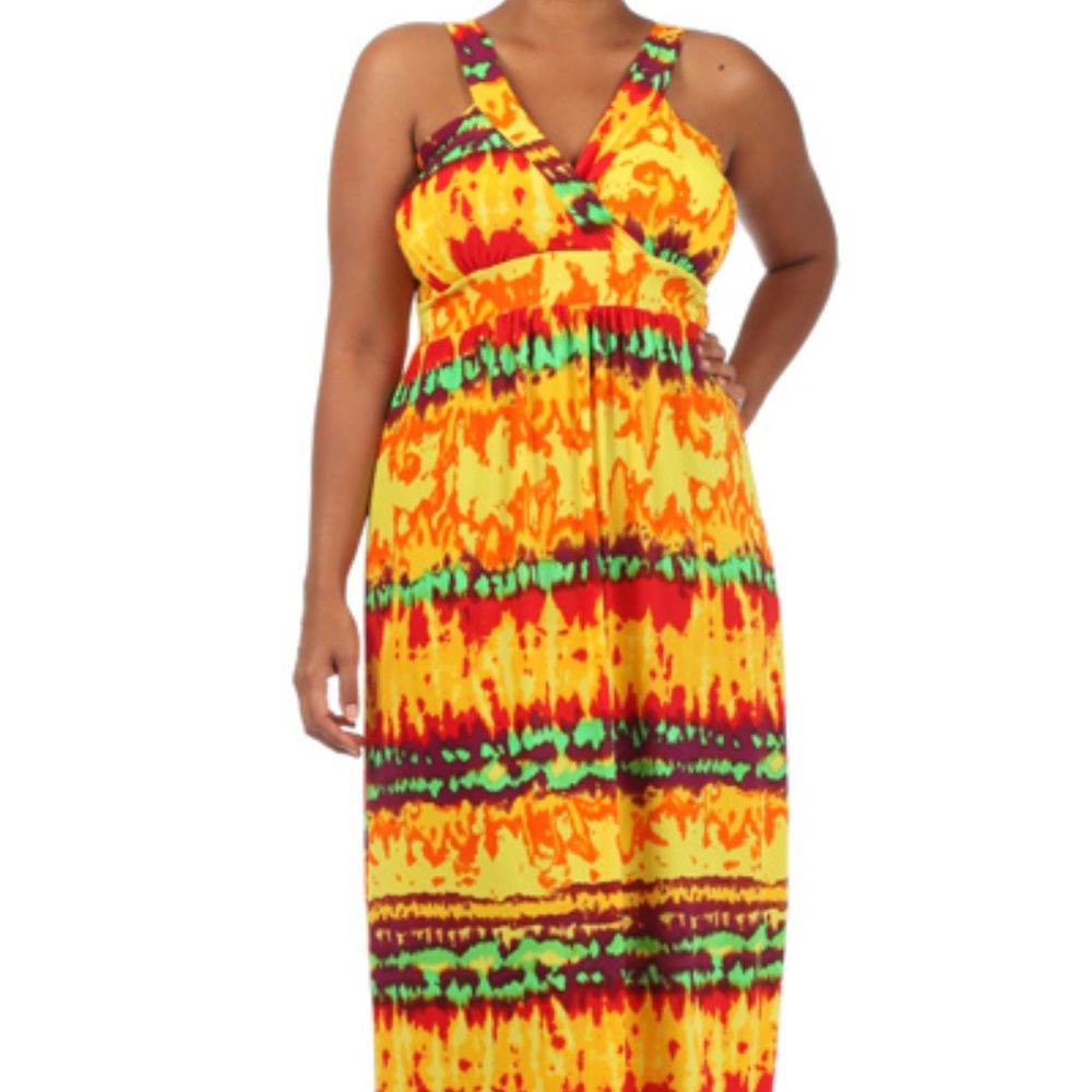 Womens Sunsplash Maxi Dress